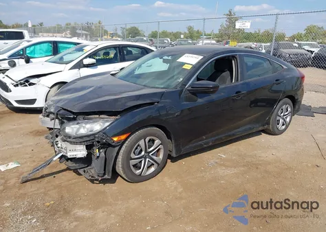 2017 Honda Civic Lx z USA, uszkodzony, nr VIN 19XFC2F53HE036669